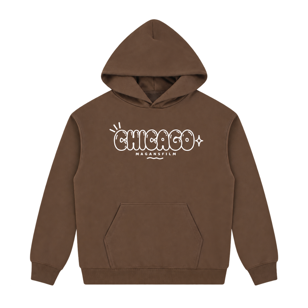 MAGANSFILM black hoodie back