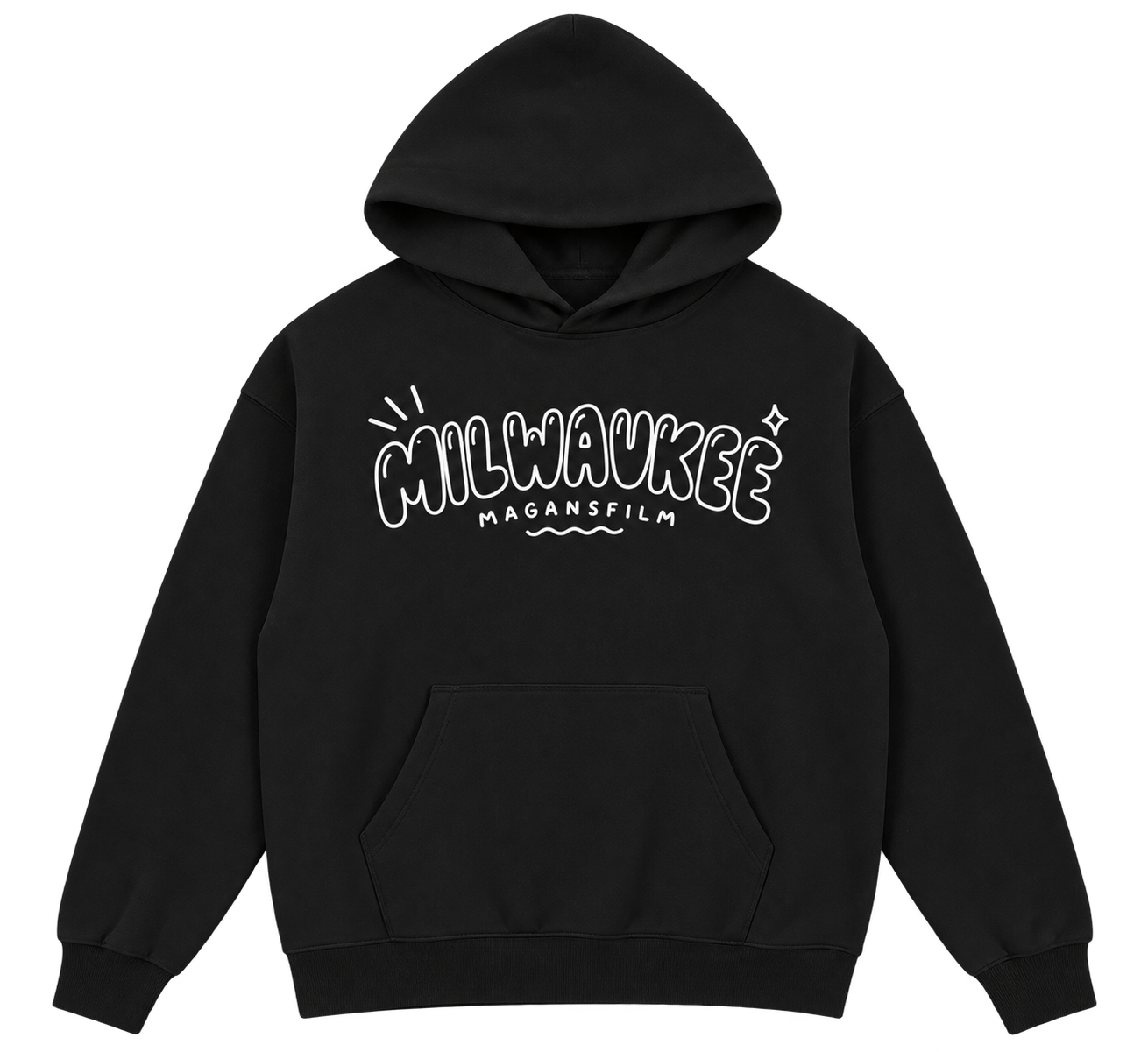 MAGANSFILM bone hoodie